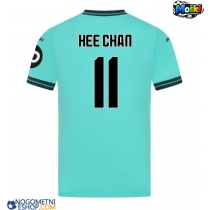 Moški Nogometni dresi Wolves Hee-chan Hwang #11 Gostujoči 2025-26 Kratek Rokav